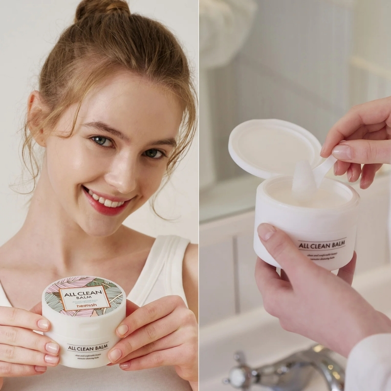 HEIMISH All Clean Balm 4.0fl.oz/120ml - Cleansing Balm, Waterproof Makeup Remover, Face Cleanser, Oil Based Cleanser, Korean Skincare with Natural Aroma Oil, Vegan, For All Skin Types