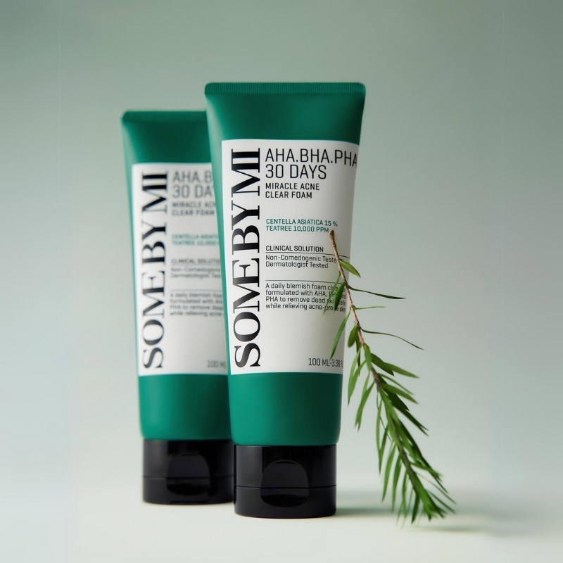 Some By Mi - AHA BHA PHA 30 Days Miracle Acne Clear Foam - Image 3