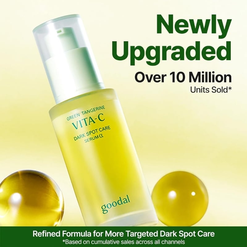 Goodal - Green Tangerine Vita-C Dark Spot Care Serum Alpha 40ml - Image 7
