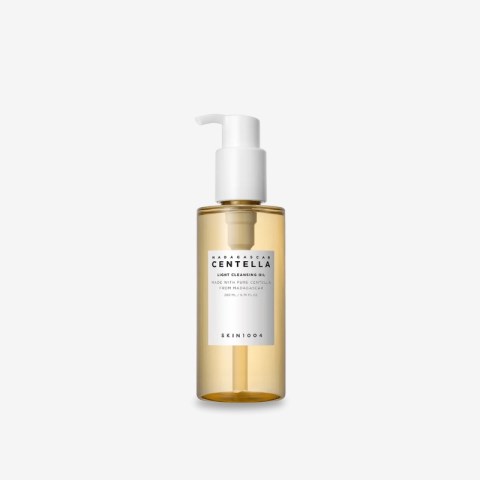 SKIN1004 Madagascar Centella Light Cleansing Oil 6.76 fl.oz, 200ml | Gentle Oil Cleanser for Face, Korean Facial Cleanser, Double Cleansing