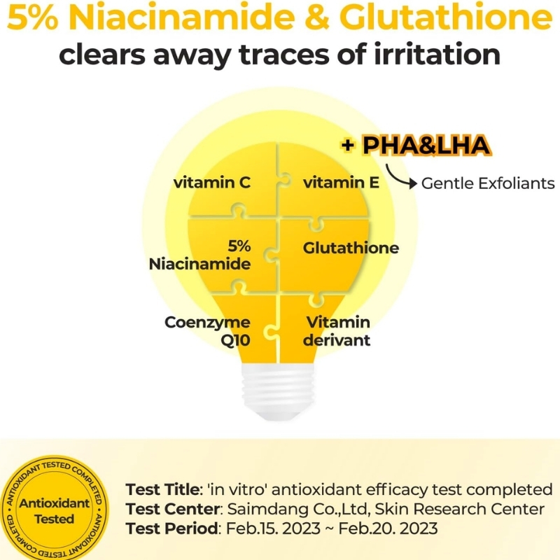 Numbuzin - No.5 Vitamin-Niacinamide Concentrated Pads - Image 5