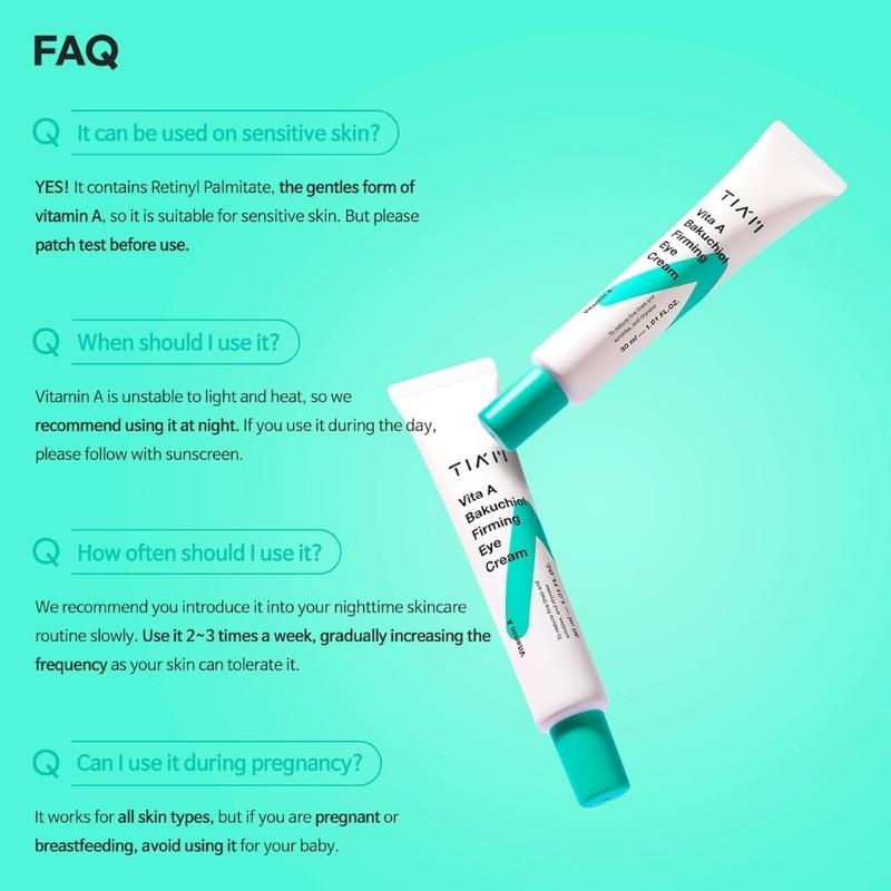 TIAM - Vita A Bakuchiol Firming Eye Cream - Image 6