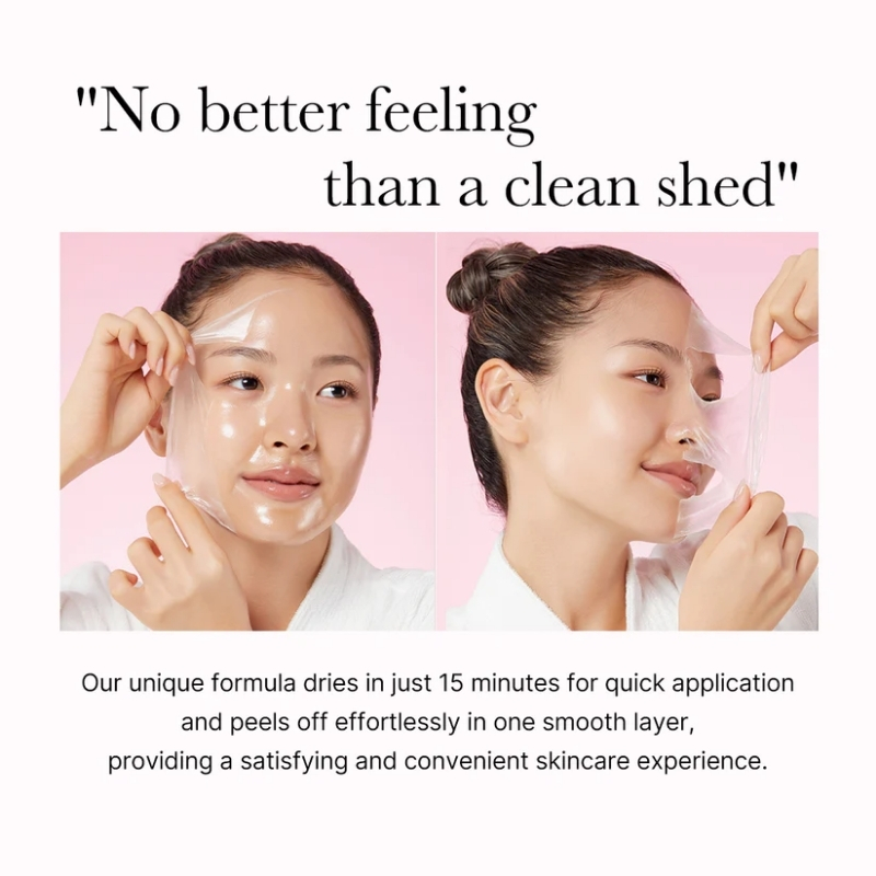 Medicube Collagen Overnight Wrapping Peel Off Facial Mask Pack - Elasticity & Hydration Care, Reduces Sagging & Dullness - Hydrolyzed Collagen For Glowing Skin - Korean Skin Care