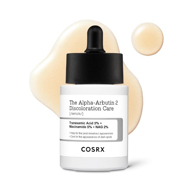 COSRX Alpha-Arbutin 2% Discoloration Serum, Melanin Treatment Face Serum with Niacinamide 5% & Hyauronic Acid, Clinically Tested, Korean Skincare