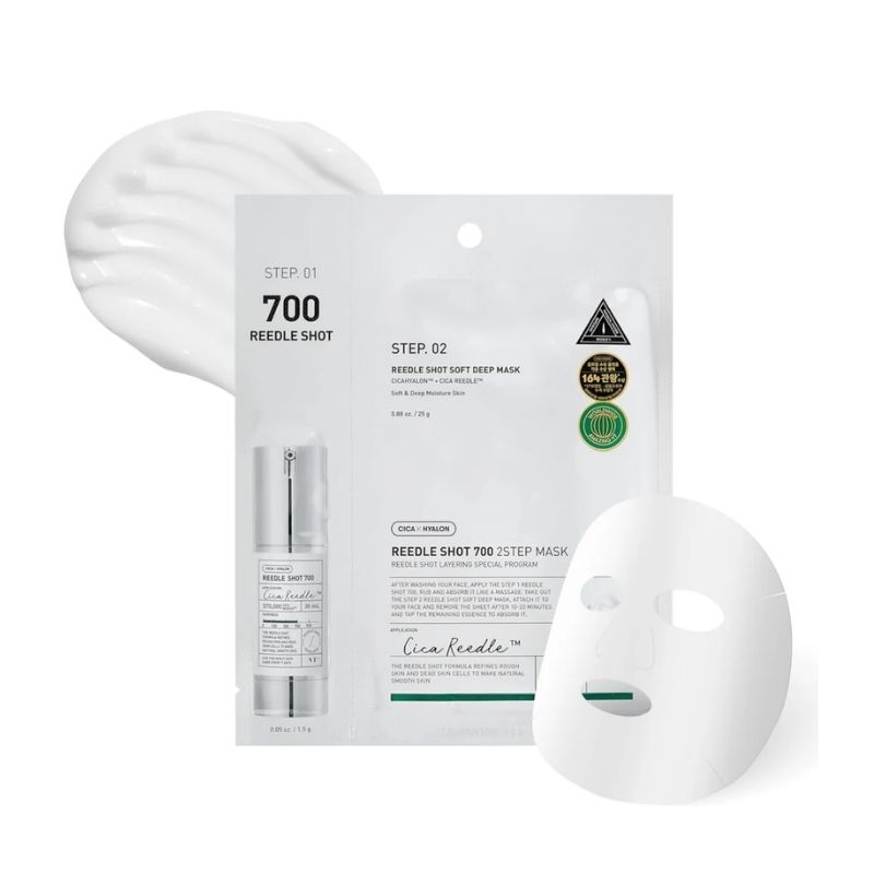 VT Cosmetics Mild Reedle Shot 700 2-step Mask