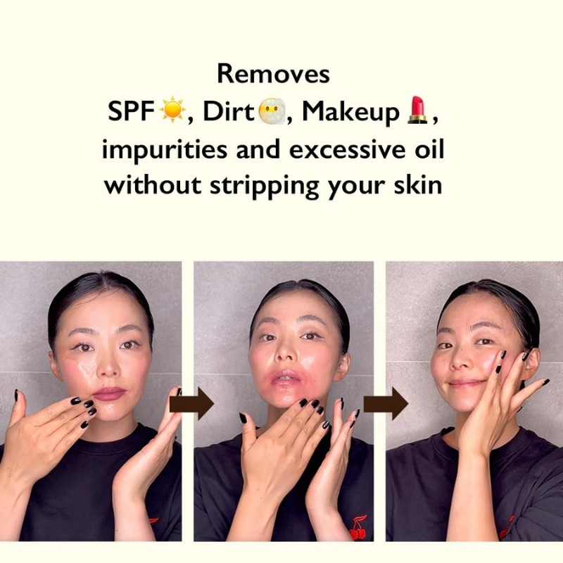 HARUHARU wonder Black Rice Moisture Cleansing Oil, Double Cleansing, Daily Makeup remover, Pore Oil Cleanser, Korean Skincare for sensitive, normal and Oily Skin