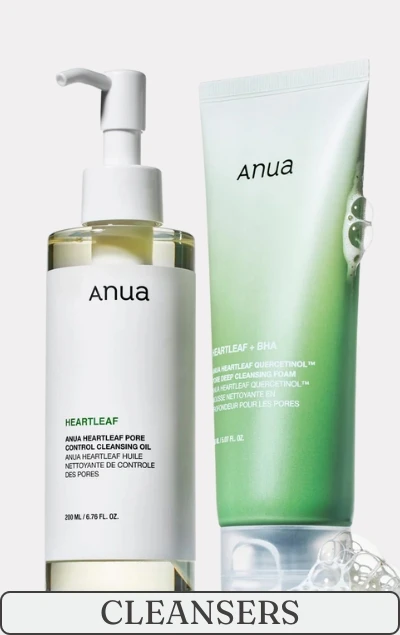 Korean face cleansers for glowing skin