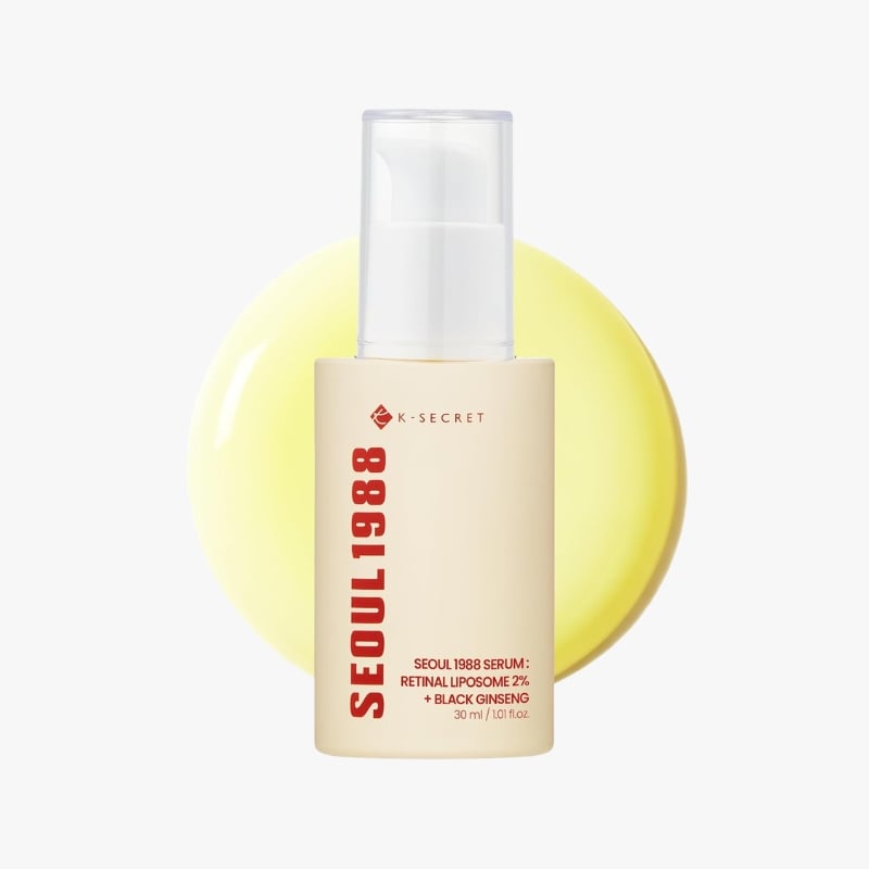 K-SECRET - SEOUL 1988 Serum : Retinal Liposome 2% + Black Ginseng 30ml