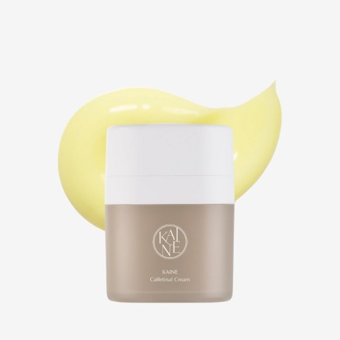 KAINE 300ppm Retinal + 2% Caffeine, Caffetinal Night Moisturizer Hydrate Cream for sensitive skin, Korean Skin Care