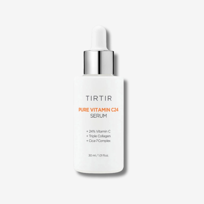 TIRTIR Pure Vitamin C 24% Face Serum for Dark Spot Remover for Sensitive Skin with Collagen Anti Aging Even out Skin Tone Non irritation tested, Wrkinkles, Korean Mild Vita C Facial Serum