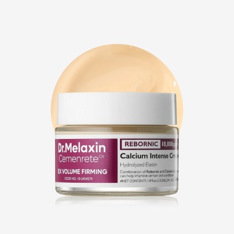 Dr Melaxin Cemenrete Calcium Intense Cream Use of skin calcium REBORNIC patented raw material - Up to 127% improvement in the volume of sunken areas under the eyes Completed clinical test - 30ml large capacity, can be generously applied to the entire area around the eyes and under the eyes