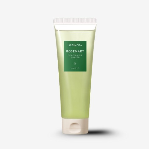 AROMATICA Rosemary Scalp Scaling Shampoo - Thinning Hair Loss Natural Rosemary Essential oil for Women - Vegan Hair Growth Biotin Shampoo - Free from Sulfate, Silicone, and Paraben