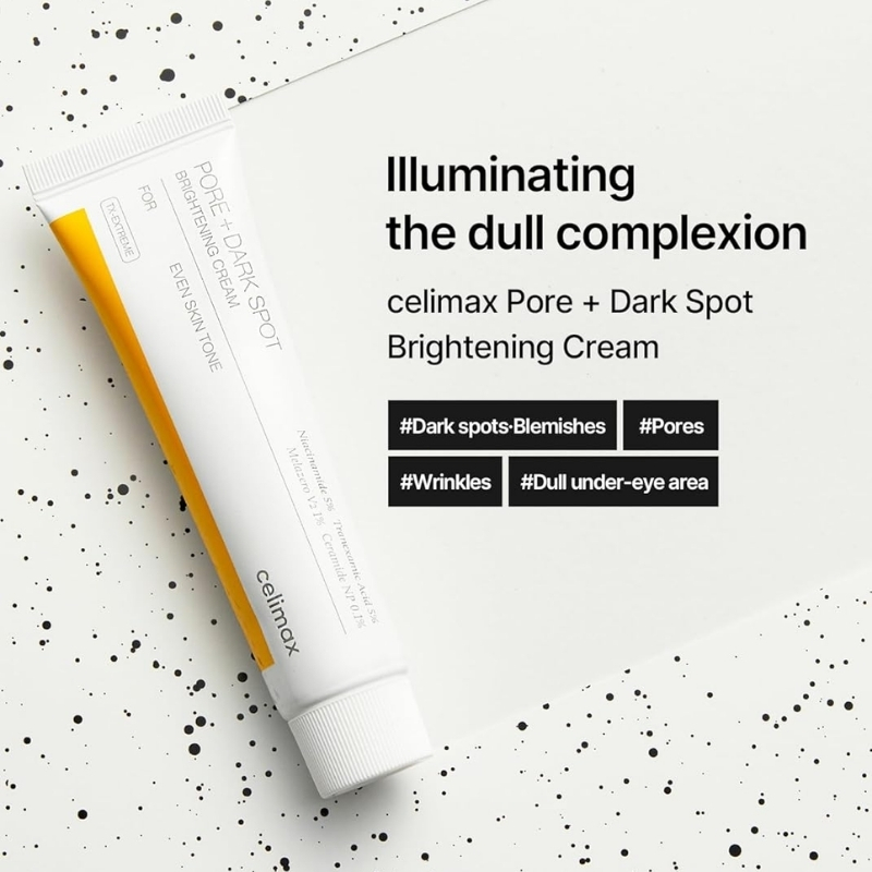 celimax Pore+Dark Spot Brightening Cream | with Niacinamide, Tranexamic Acid, TXA Cream, Pore Minimizer, Non-Irritating, Hydrating, For Sensitive Skin, 35ml