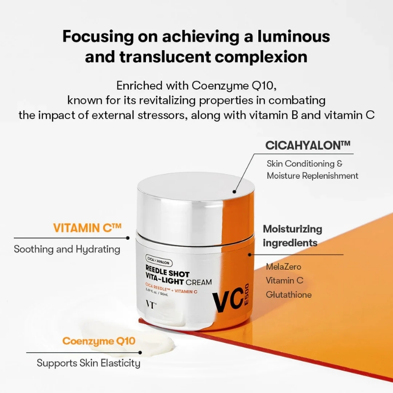 VT Cosmetics Reedle Shot Vita-Light Cream 50ml