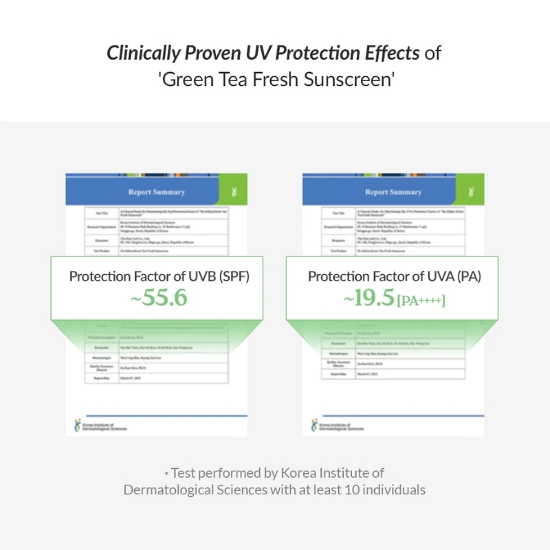 Dr. Althea Green Tea Fresh Sunscreen 45ml, Korean Suncreams, Dr. Althea Cyprus