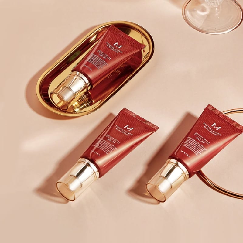 MISSHA M Perfect Cover BB Cream SPF 42 Tinted Moisturizer for face with SPF korean cosmetics cyprus