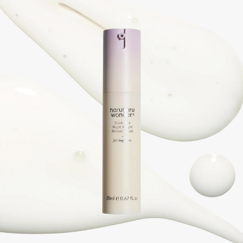 haruharu wonder Black Rice Night Knight Retinol Serum, Refining & Smoothing, Firms Skin, Reduces Fine Lines, Hydrating Formula, korean serums Cyprus