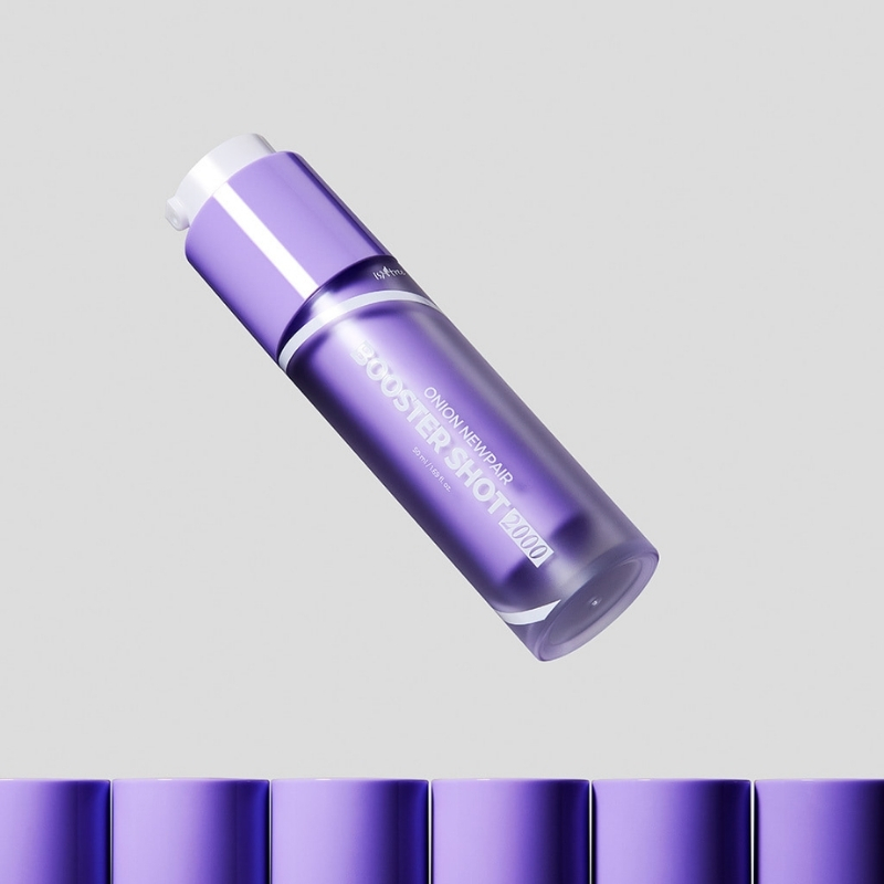 ISNTREE Onion Newpair Booster 2000s 1.69 fl.oz | Spicule Microneedling Facial Serum | Panthenol, Hyaluronic Acid, Collagen, Cica | Pore Care, Pigmentation, Skin Texture | Korean Skin Care