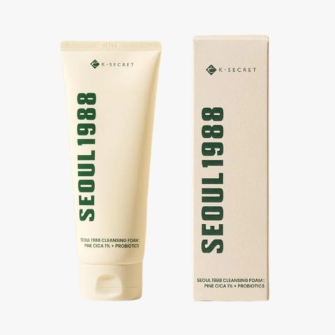 KSECRET SEOUL 1988 Cleansing Foam : Pine Cica 1% + Probiotics, 150ml