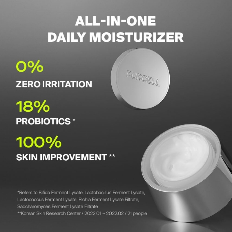 Purcell PIXCELL BIOM™ After Laser Rebooting Cream for Probiotic Barrier Recovery with Niacinamide, Panthenol, Suitable for Sensitive Skin, 50ml, Korean Cosmetics Cyprus