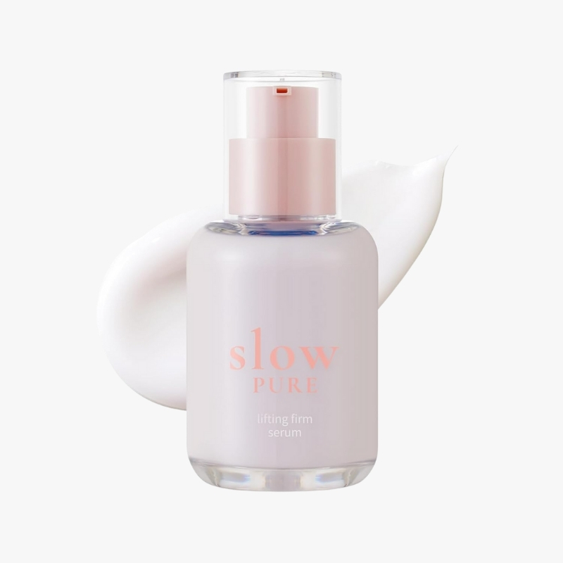 slowpure Lifting Firm Serum 50ml (1.69 fl.oz.) | Improve Skin Elasticity & Reduce Wrinkles for Youthful, Resilient Skin | Chamomile Extract, Peptide, Adenosine | Korean Skincare