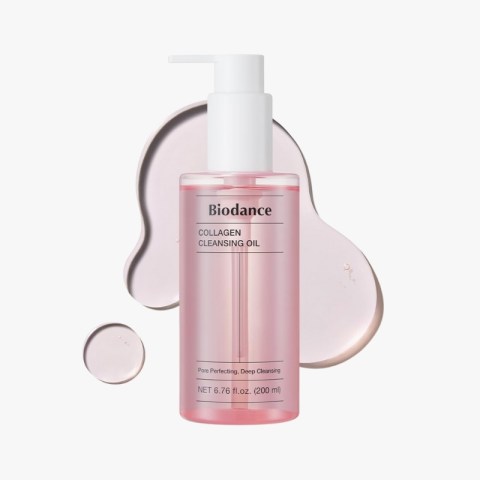 BIODANCE Collagen Cleansing Oil, Facial Oil Cleanser, Gentle Makeup Remover without Clogging Pores, Removes Bleackhed and Whitehead for Sensitive Skin, Oily Skin 200ml, korean cosmetics cyprus