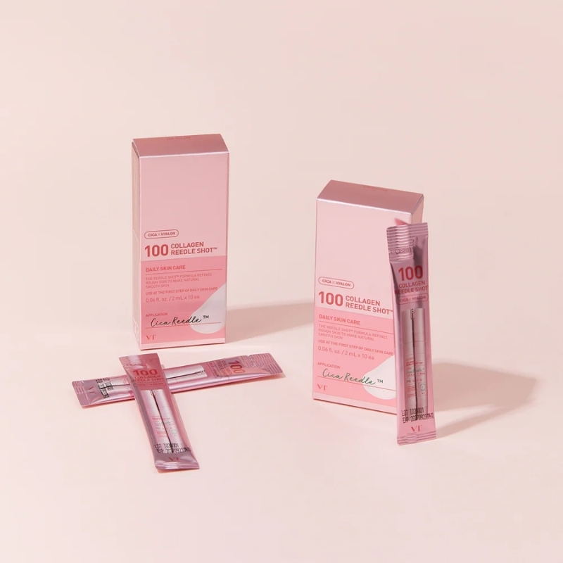 VT Cosmetics Collagen reedle shot 100 Stick Pouch (2ml x 10ea)