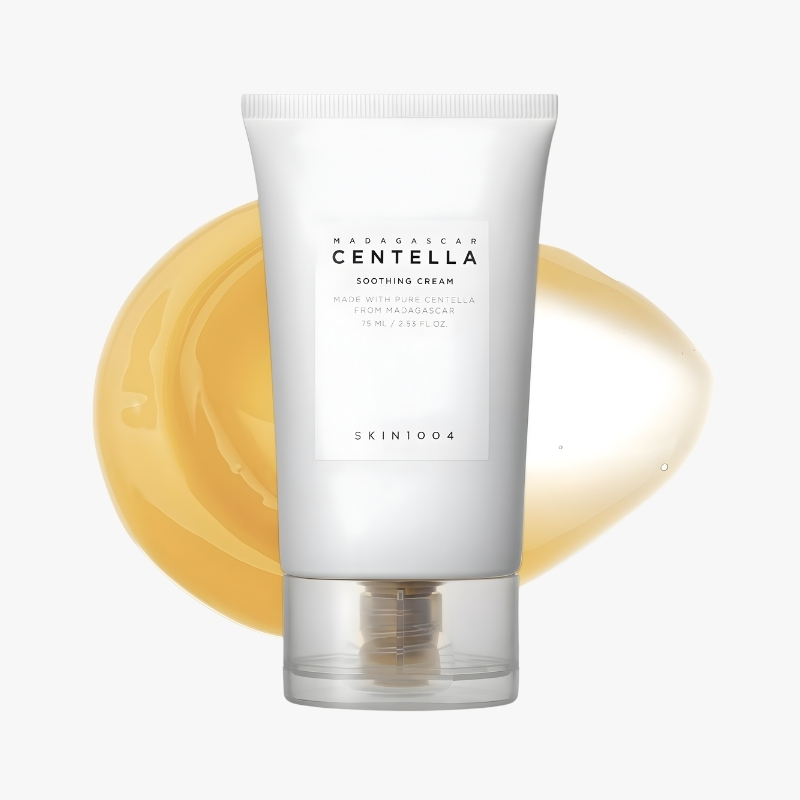 SKIN1004 Madagascar Centella Soothing Cream, Quadruple Ceramide Complex Strengthens Skin Barrier and Smooths Skin