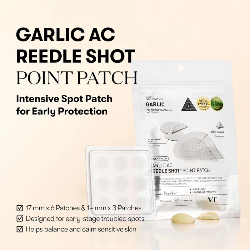 vt cosmetics Garlic AC Reedle shot Point Patch