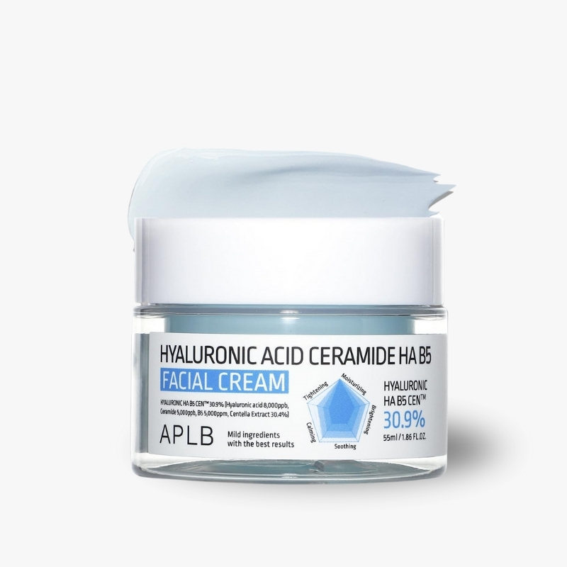 APLB Hyaluronic Acid Ceramide HA B5 Facial Cream 55ml