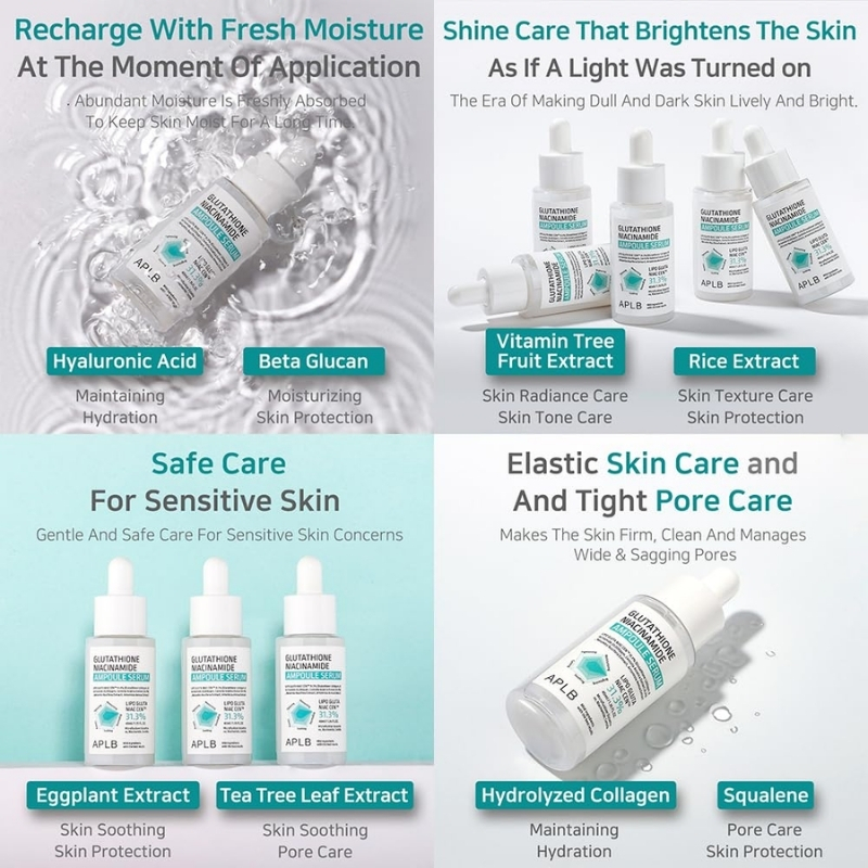 APLB - Glutathione Niacinamide Ampoule Serum 40ml