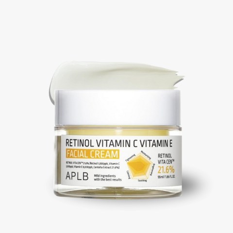 APLB Retinol Vitamin C Vitamin E Facial Cream 55ml