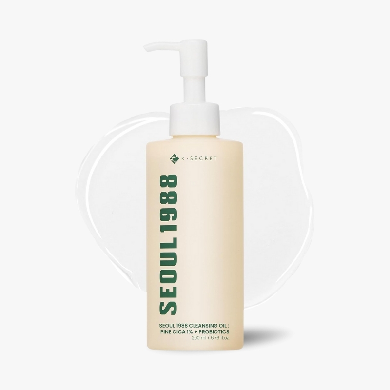 KSECRET SEOUL 1988 Cleansing Oil : Pine Cica 1% + Probiotics 200ml