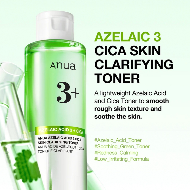 Anua - Azelaic Acid 3 Cica Skin Clarifying Toner