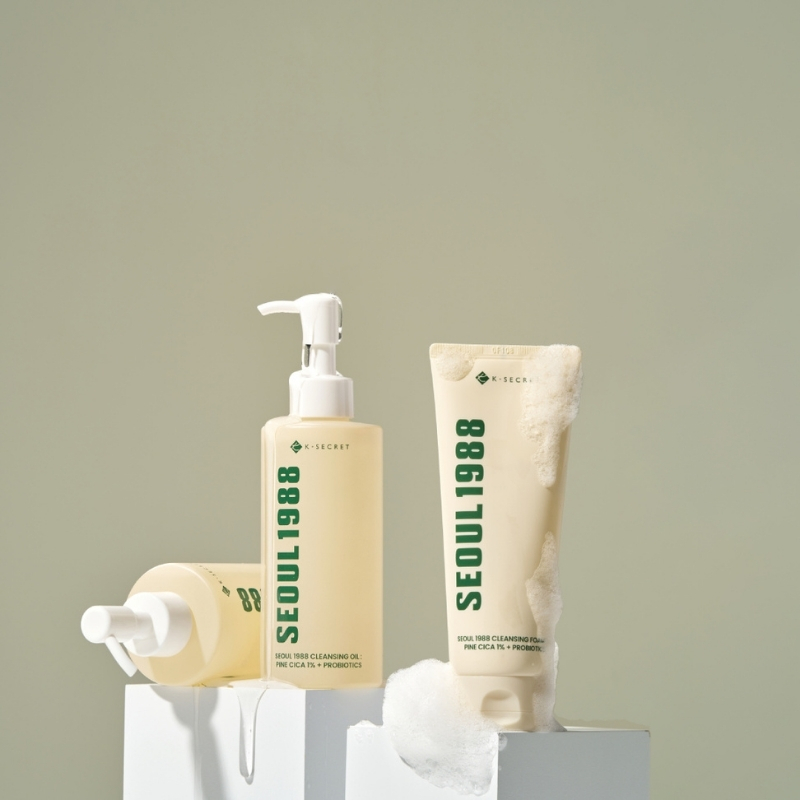 KSECRET SEOUL 1988 Cleansing Oil : Pine Cica 1% + Probiotics 200ml