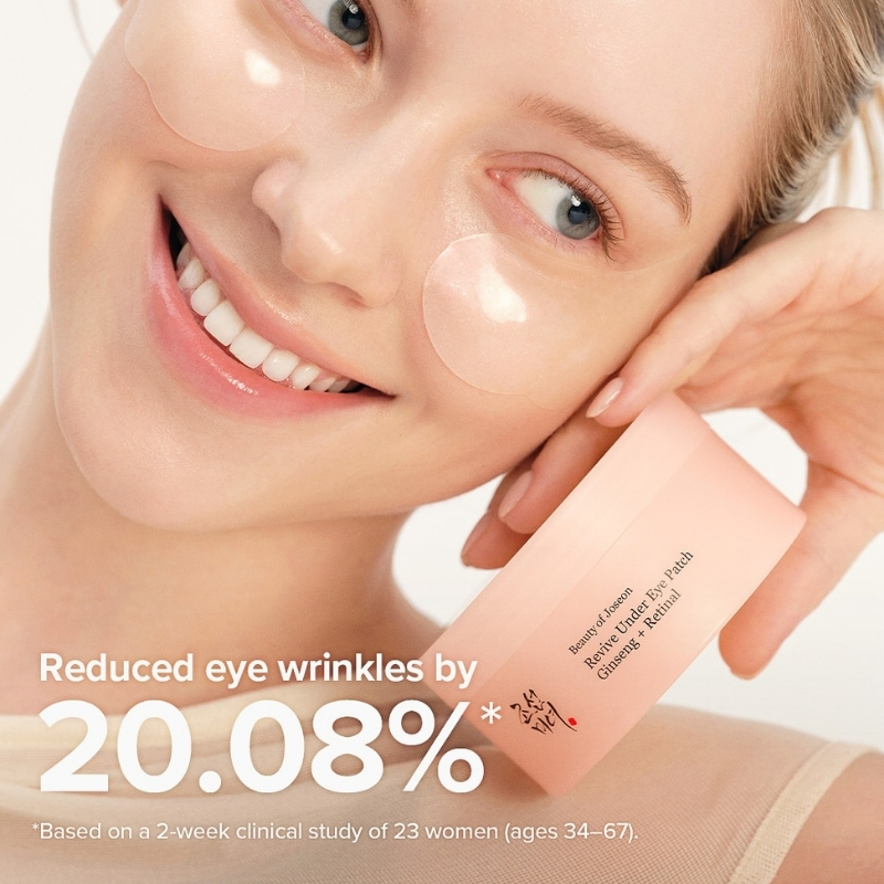Beauty of Joseon Revive Under Eye Patch: Ginseng + Retinal 60pcs