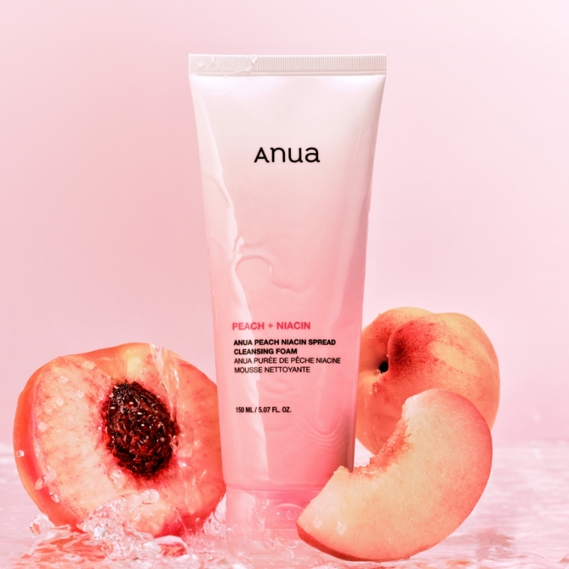 Anua - Peach Niacin Spread Cleansing Foam