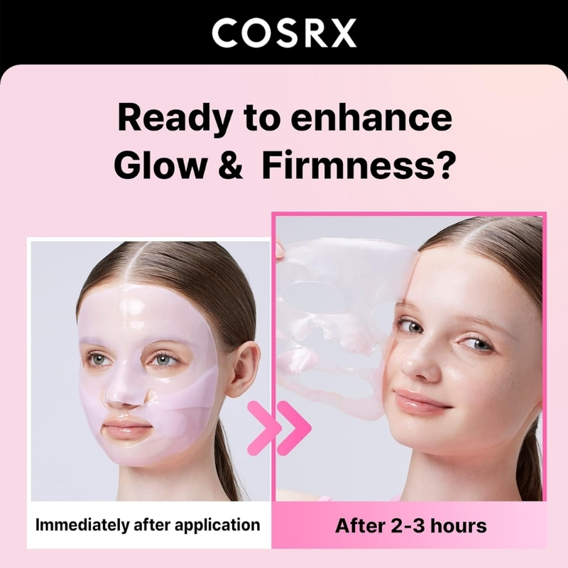 New in COSRX The Peptide Collagen Lifting Glow Hydrogel Mask