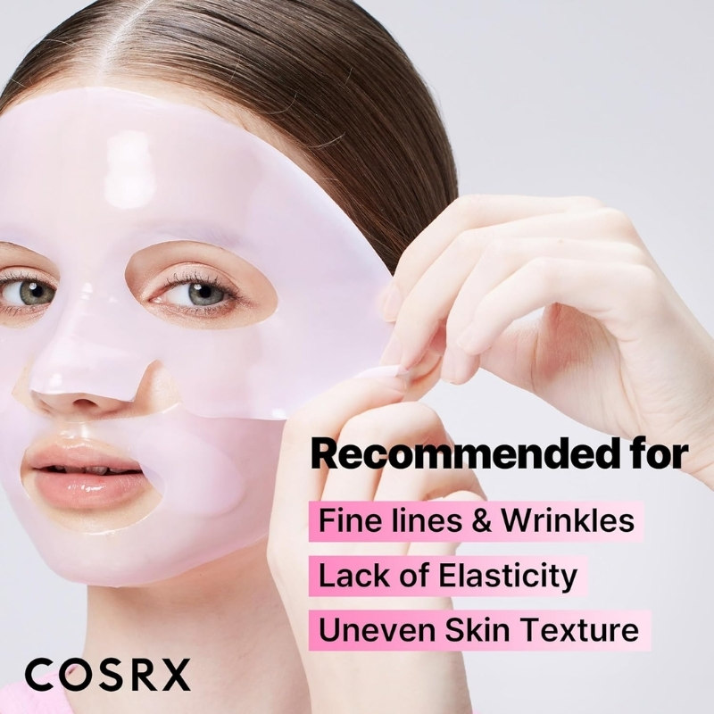 New in COSRX The Peptide Collagen Lifting Glow Hydrogel Mask