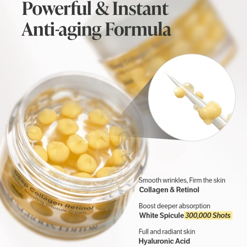 SUNGBOON EDITOR - Deep Collagen Retinol Power Boosting Capsule Cream