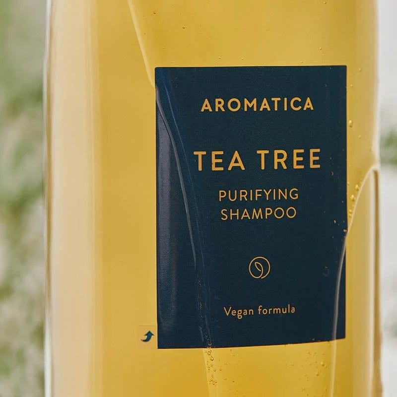 Aromatica - Tea Tree Purifying Shampoo 180ml - Image 3