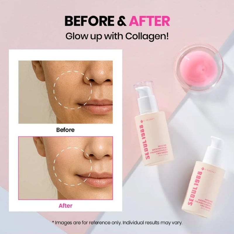 K-SECRET - SEOUL 1988 Boosting Serum : Collagen Complex 7 + Red Ginseng 30ml - Image 3
