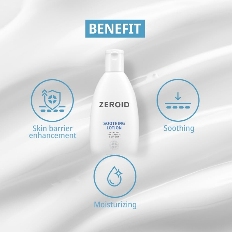 Zeroid - Soothing Lotion 200ml - Image 3