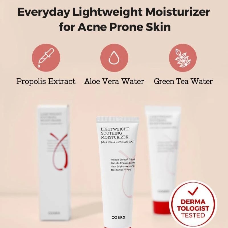Cosrx - AC Collection Lightweight Soothing Moisturizer 80ml - Image 4