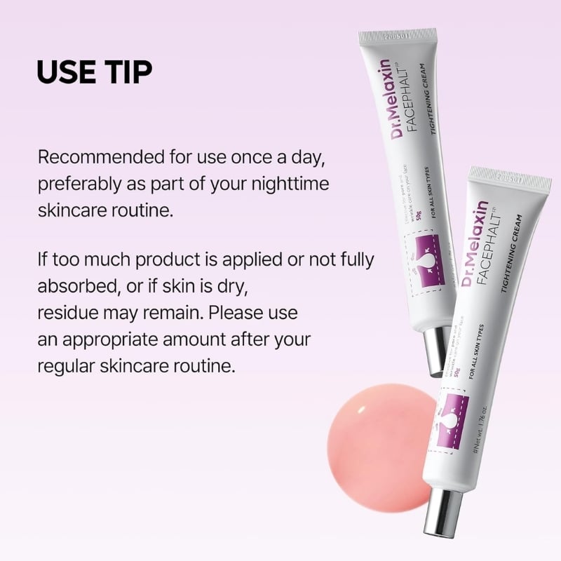 Dr. Melaxin Facephalt Tightening Cream (50ml) | Buy in Cyprus
