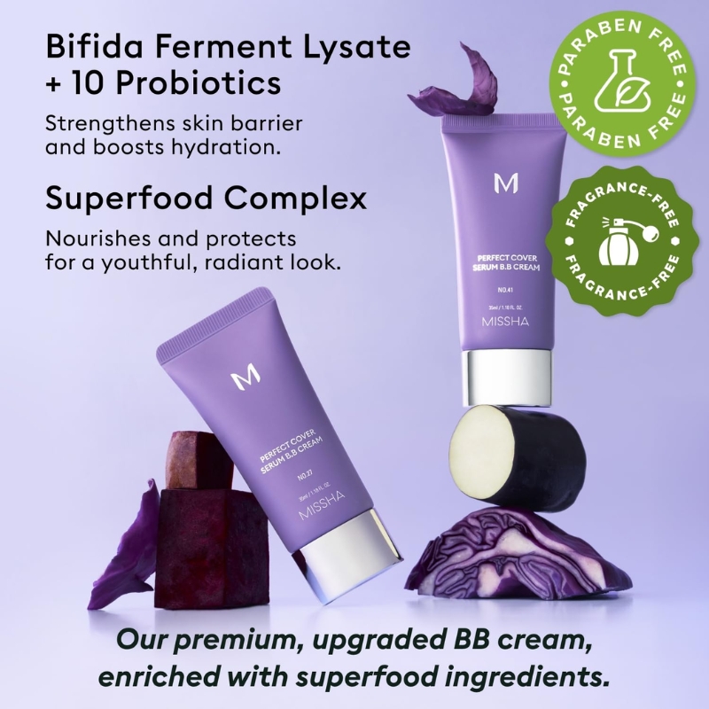 Missha - Perfect Cover Serum B.B Cream (50ml) SPF50 PA++++ - Image 4
