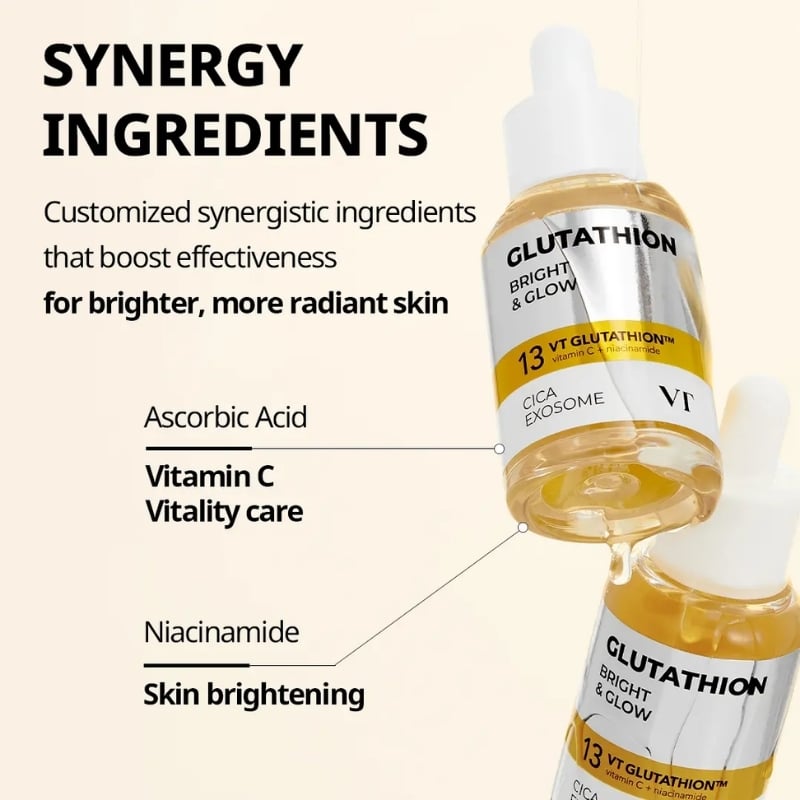 VT - Glutathione G2 Brightening Ampoule (30ml) - Image 4