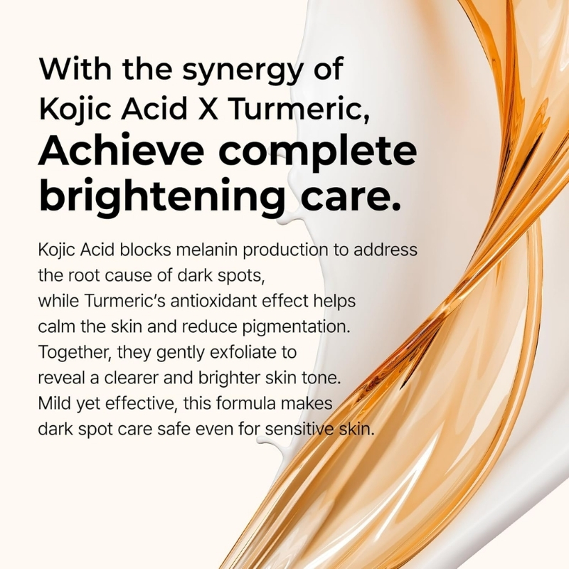 Dr. Melaxin - Peel Shot Exfoliating Kojic Acid Turmeric Serum (80ml) - Image 7
