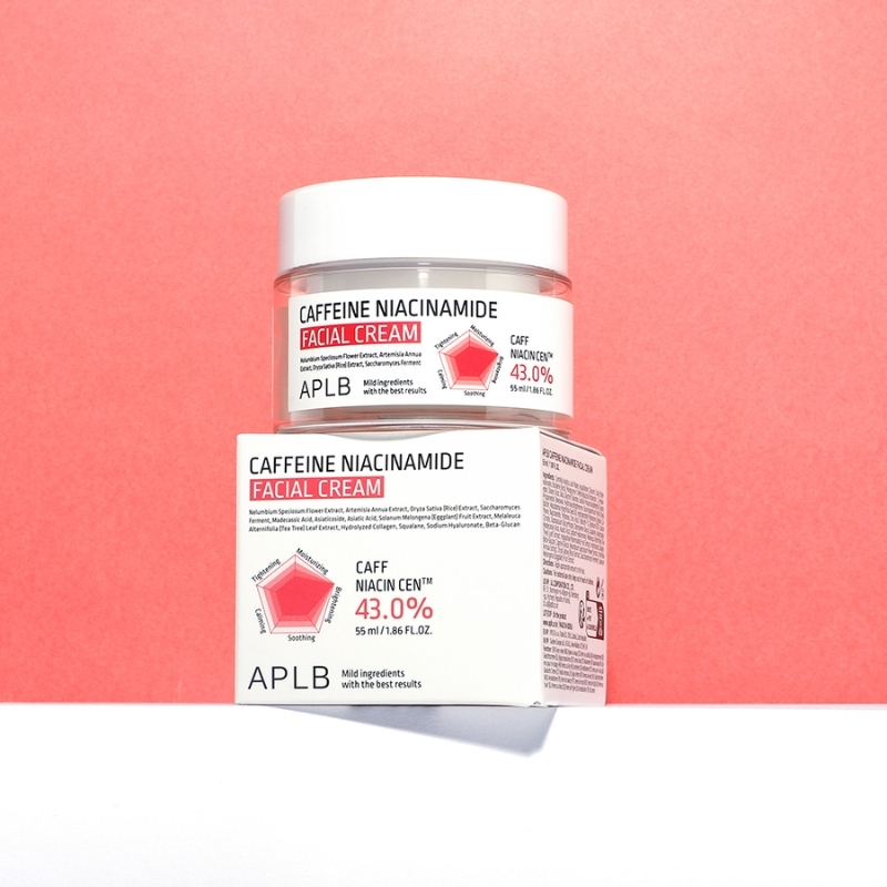APLB - Caffeine Niacinamide Facial Cream (55ml) - Image 2