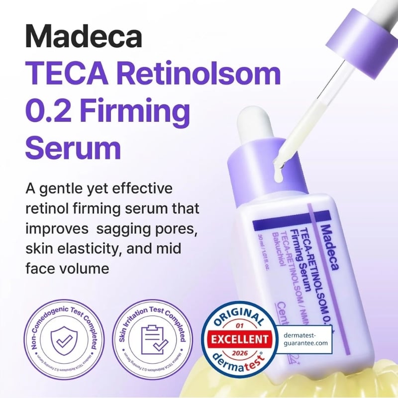 Centellian24 - Madeca TECA RETINOLSOM 0.2 Firming Serum (30ml) - Image 2